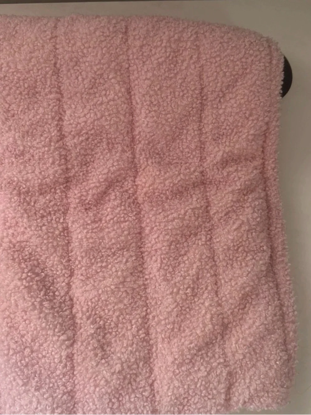 Pink Sherpa laptop Sleeve Case - Soft Protective Cover